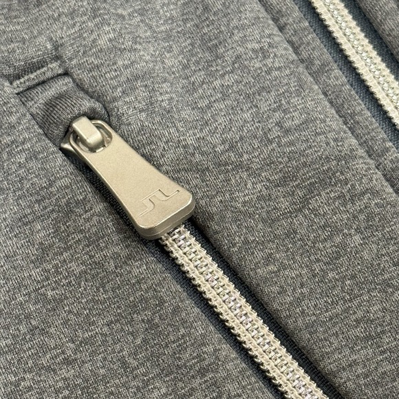 J Lindeberg Performance Tech Track Golf Jacket XL Huxley Jersey Full Zip Fleece - Picture 6 of 11